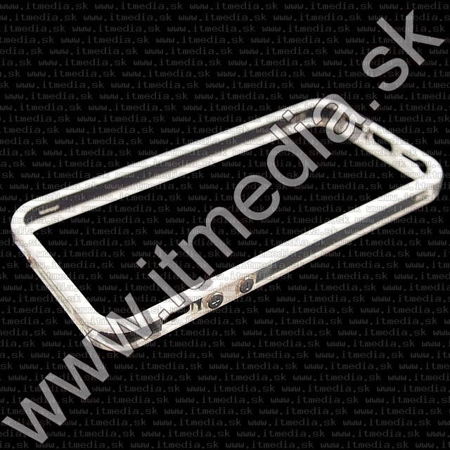 Image of iPhone 5-5S Bumpers *White&amp;Transparent* (OEM) (IT8559)